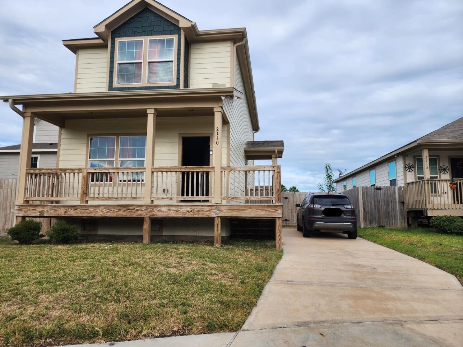 Spacious Villa Close To The Beach, 10 Sleeps Galveston Exterior foto